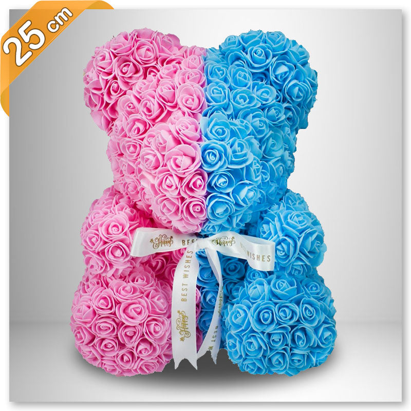 Nounours géant rose - Cadeau D'lys couleurs Nounours géant rose - Cadeau D'lys couleurs